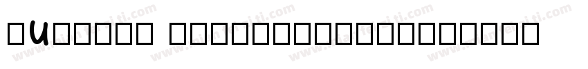 Ruixian TopHeHeavyGB字体转换